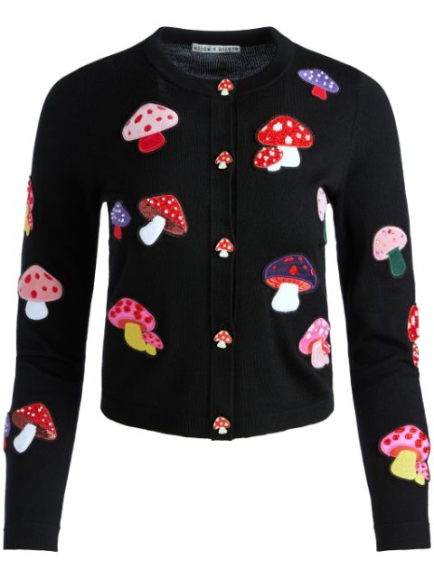 alice + olivia Ruthy Mushroom cardigan