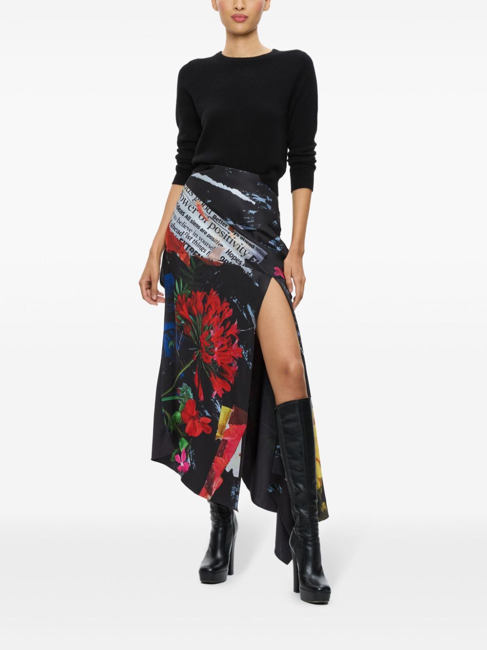 alice + olivia Ayla skirt - Zwart