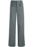 alice + olivia Aspen double-waist trousers - Grey