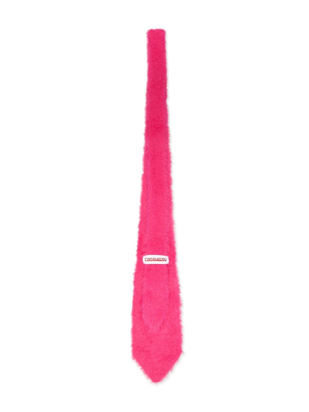 Charles Jeffrey Loverboy Fluffy tie - Roze