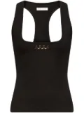 AREA Nameplate racerback tank top - Black