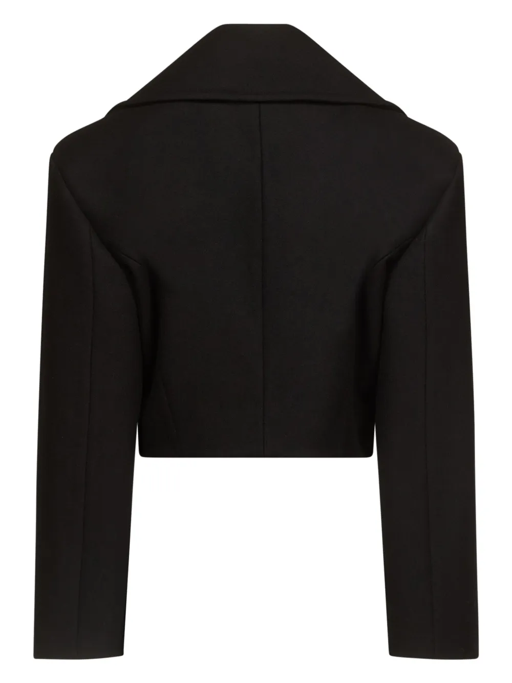 AREA chain-detailing Cropped Jacket | Black | FARFETCH