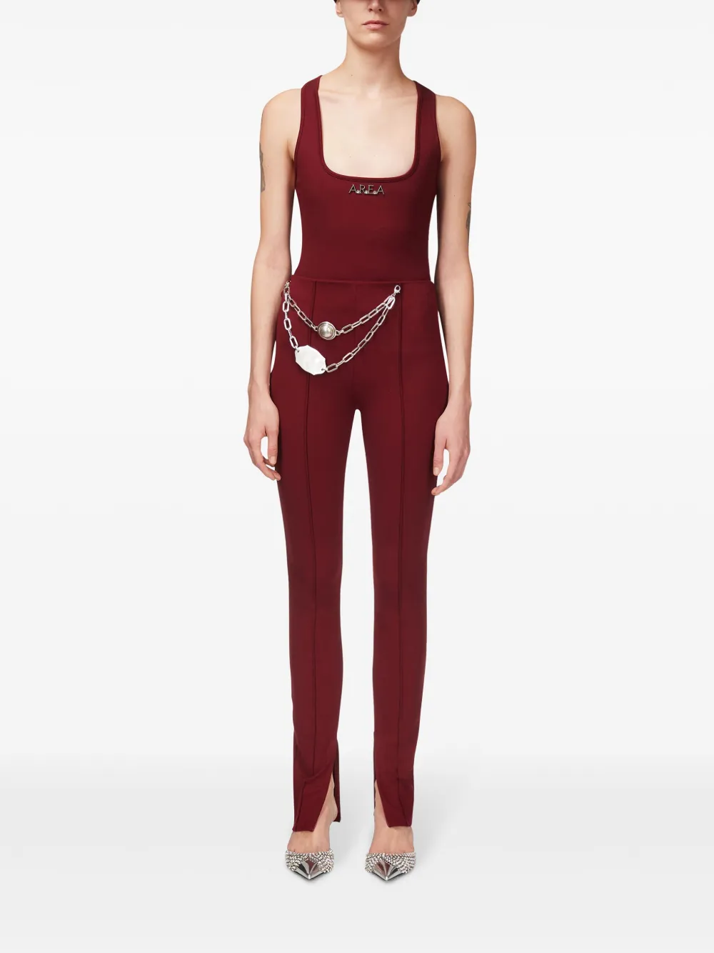 AREA Chain Plate leggings | Trousers | Image 3