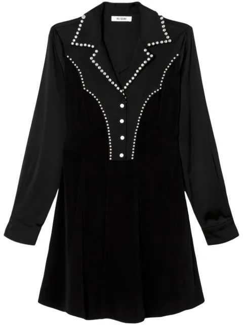 RE/DONE vestido Western Yoke