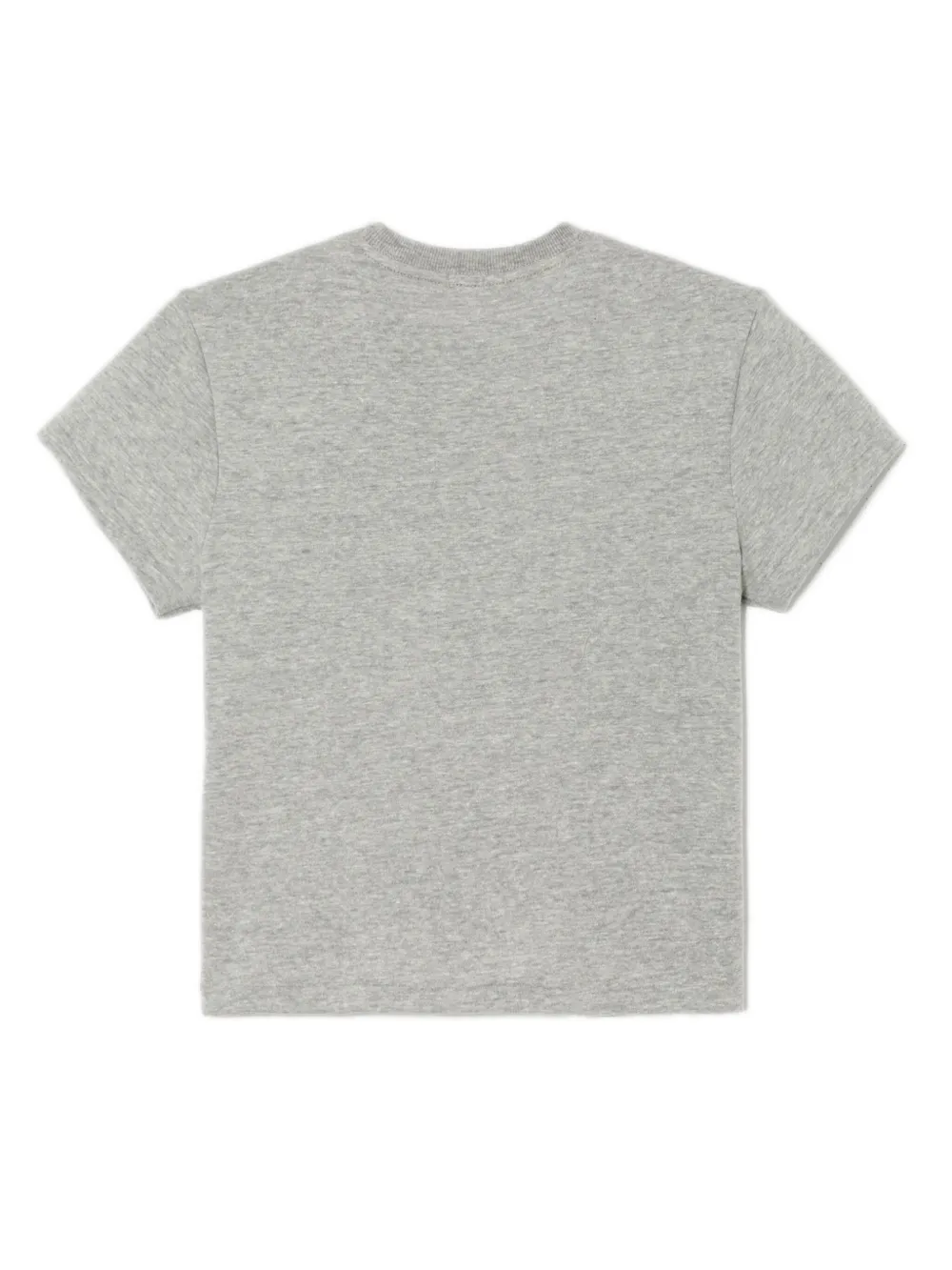 Re/done 50s Boxy Cotton T-shirt In Grey