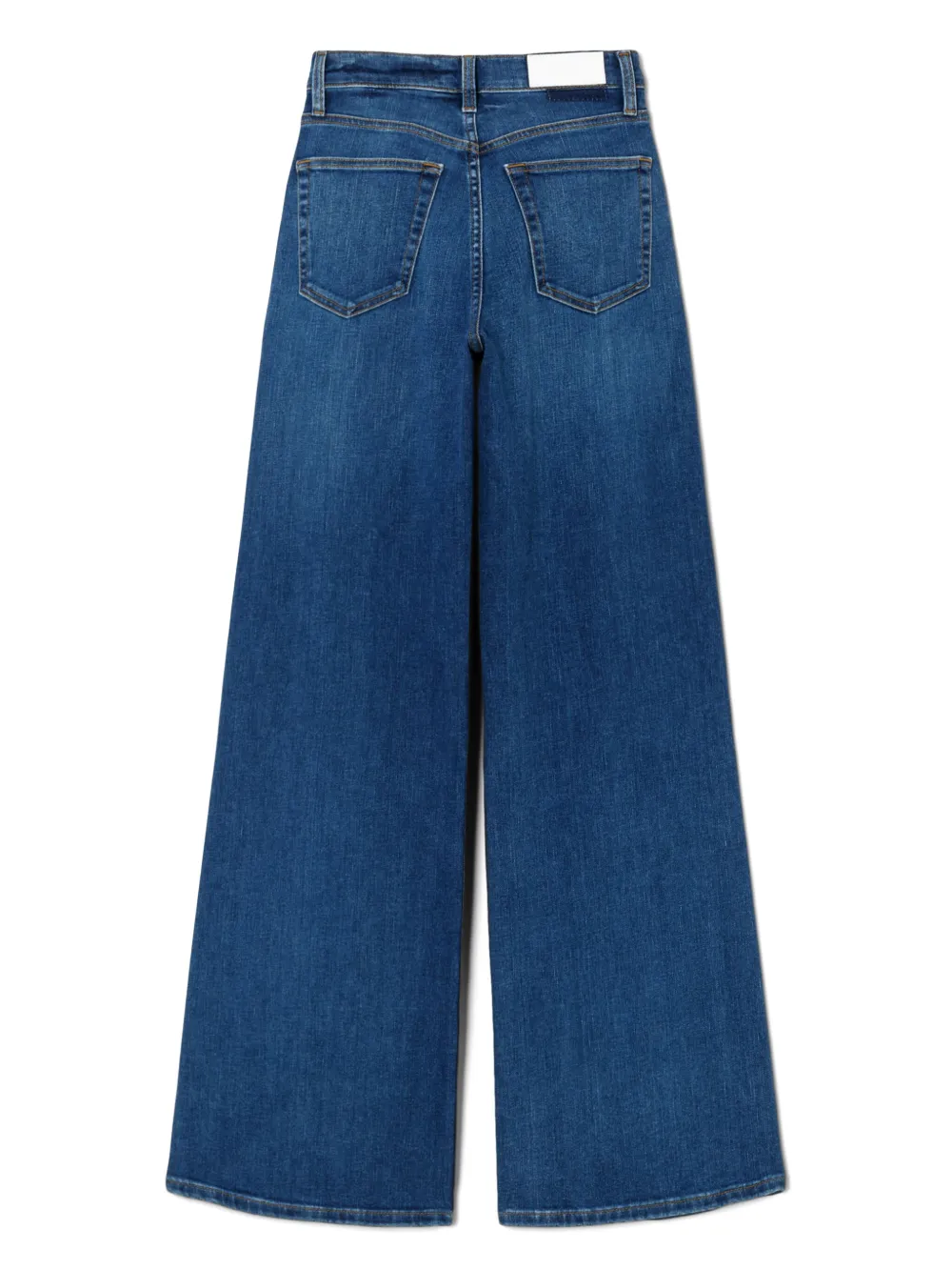 RE/DONE 70s Ultra High Rise Wide Leg Jeans | Blue | FARFETCH