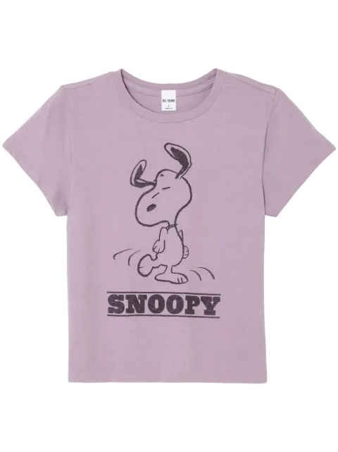 RE/DONE playera Snoopy