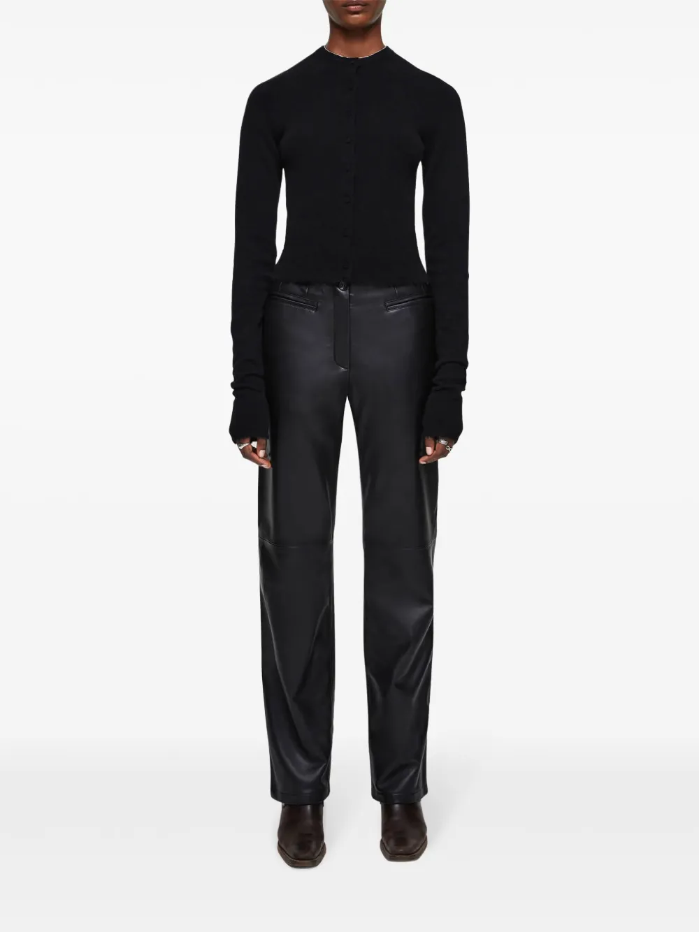 RE/DONE Western broek - Zwart