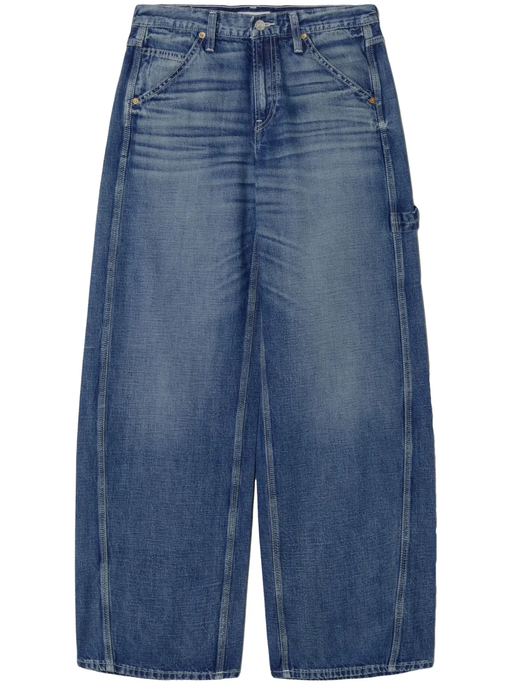 Re/done Painter Jeans In Blue