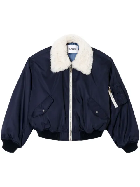 RE/DONE shrunken bomber jacket