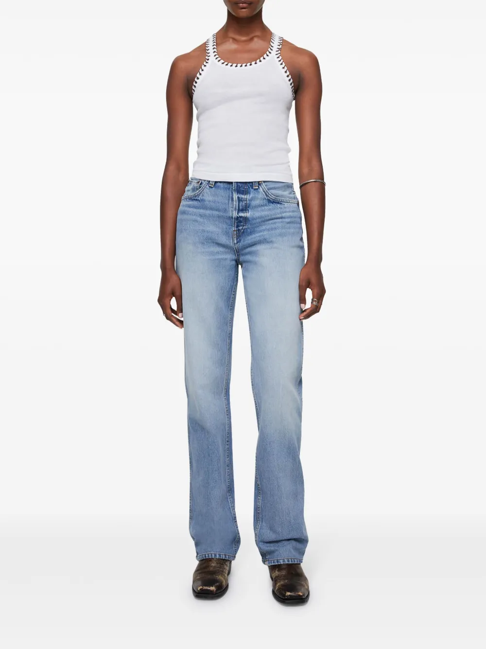 RE/DONE 90s ruimvallende jeans - Blauw