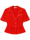 RE/DONE bowling shirt - Red