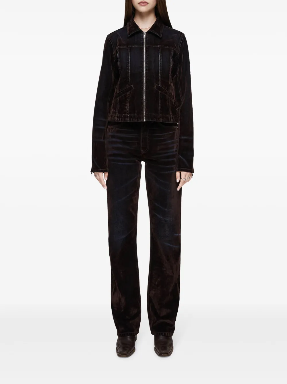 RE/DONE zip-up jacket - Bruin