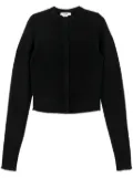 RE/DONE crew-neck cashmere cardigan - Black