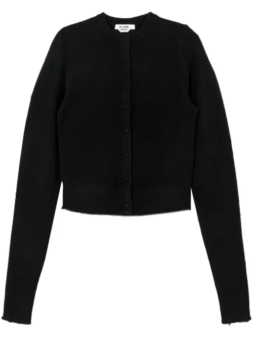Cardigan en cachemire à col rond - RE/DONE - Modalova