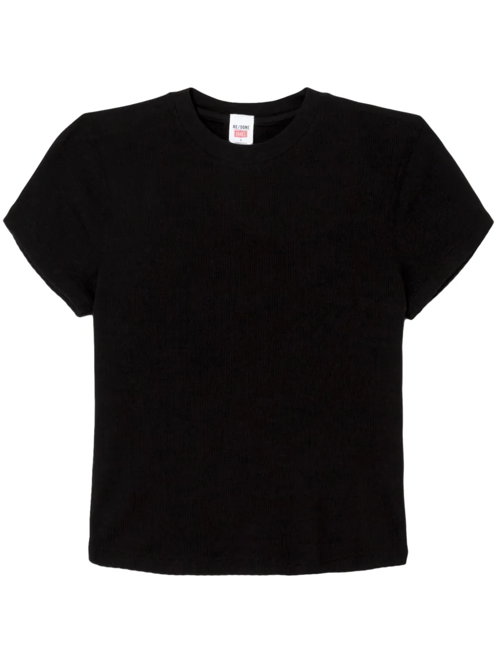 RE DONE 90s Linus Baby T-shirt Zwart
