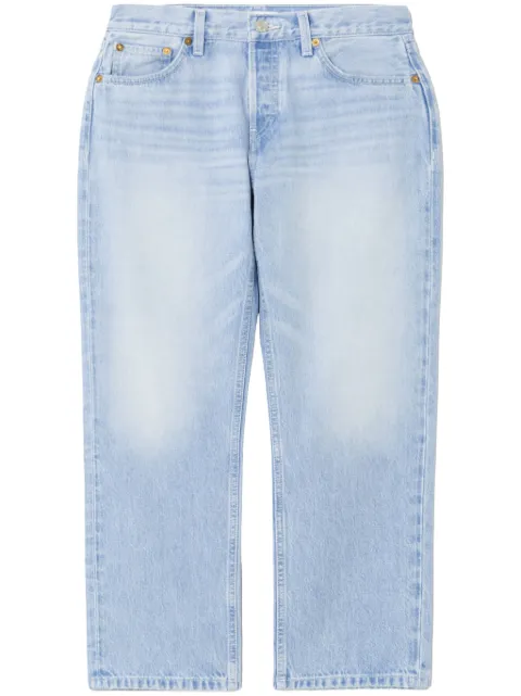 RE/DONE cropped jeans med lige ben