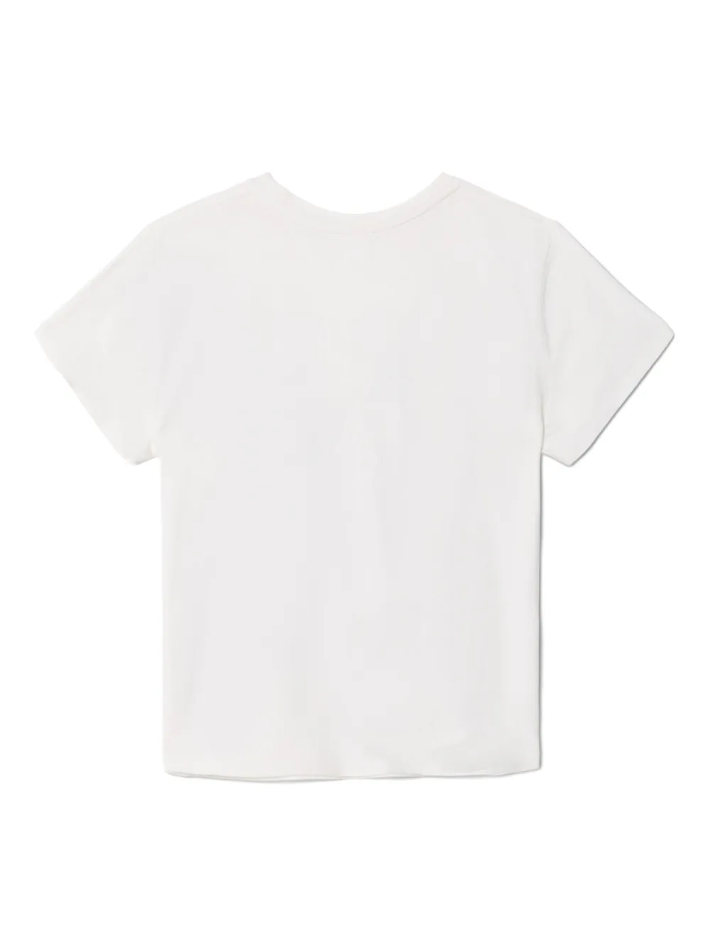 RE DONE Katoenen T-shirt met grafische print Wit