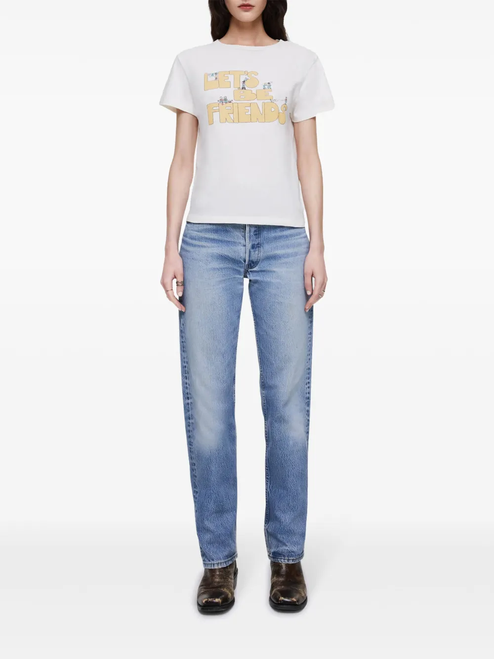 RE/DONE graphic-print cotton T-shirt | T-Shirts & Jersey Shirts | Image 2