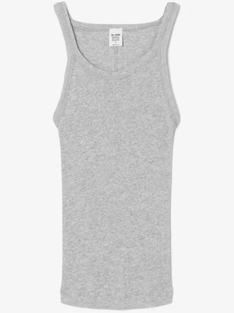 RE/DONE ribbed knit tank top