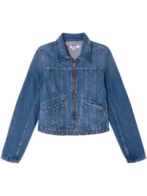 RE/DONE zip-up denim jacket