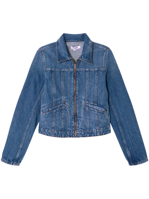 Balenciaga swing denim jacket hotsell