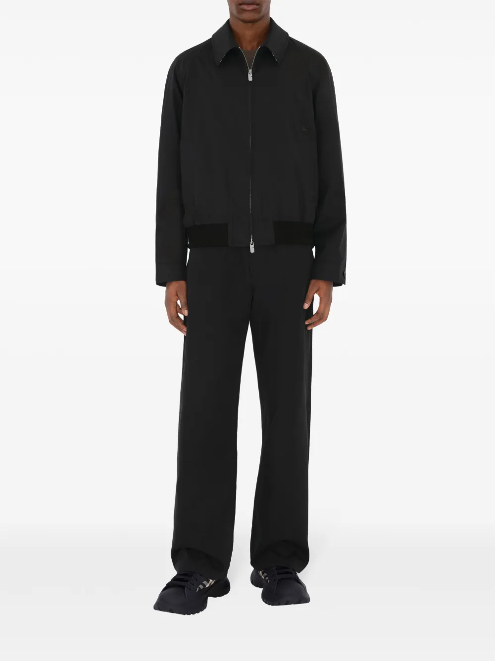 Burberry Harrington gabardine jacket - Zwart