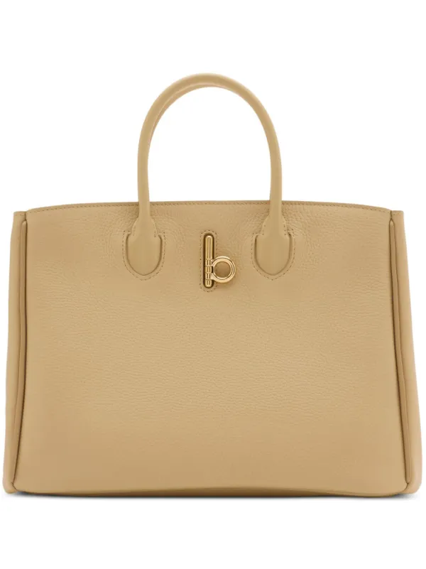 Burberry Small Rocking Horse Tote Bag Neutrals FARFETCH IE