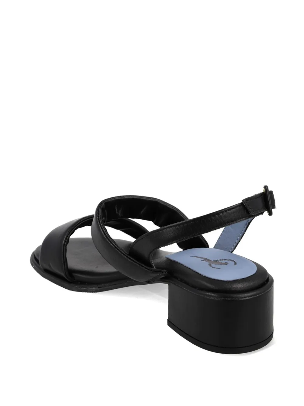 Blue Bird Shoes 60mm leather sandals Black