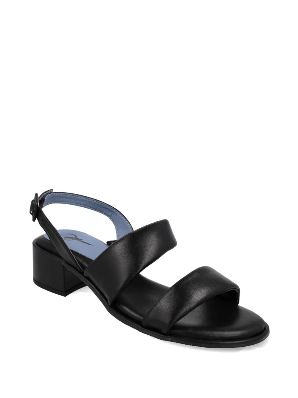 Blue Bird Shoes 60mm leather sandals Black