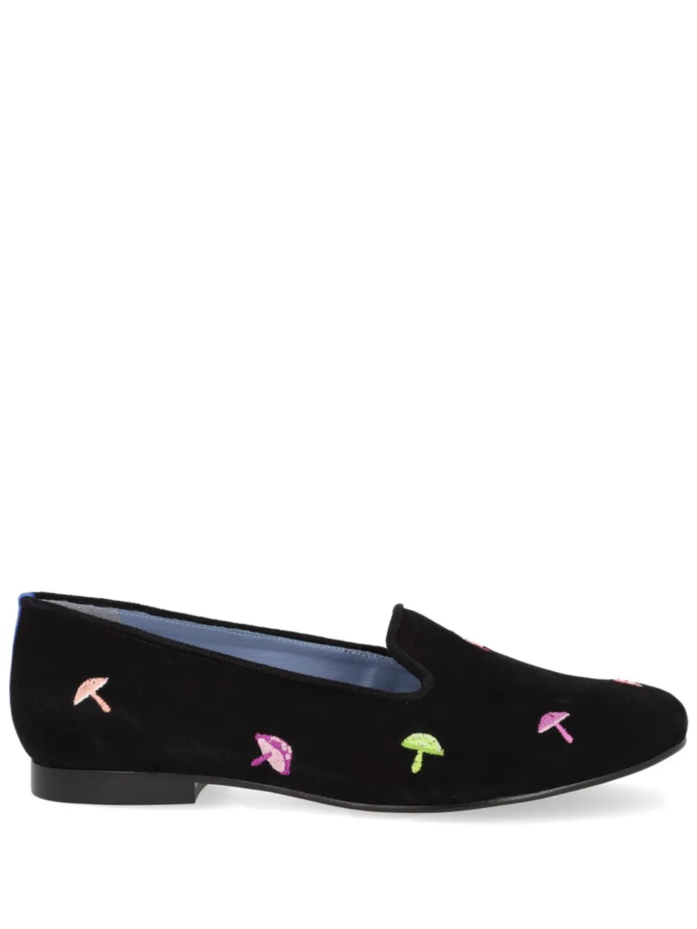 Blue Bird Shoes スエード ローファー - ブラック Blue Bird Shoes スエード ローファー - ブラック