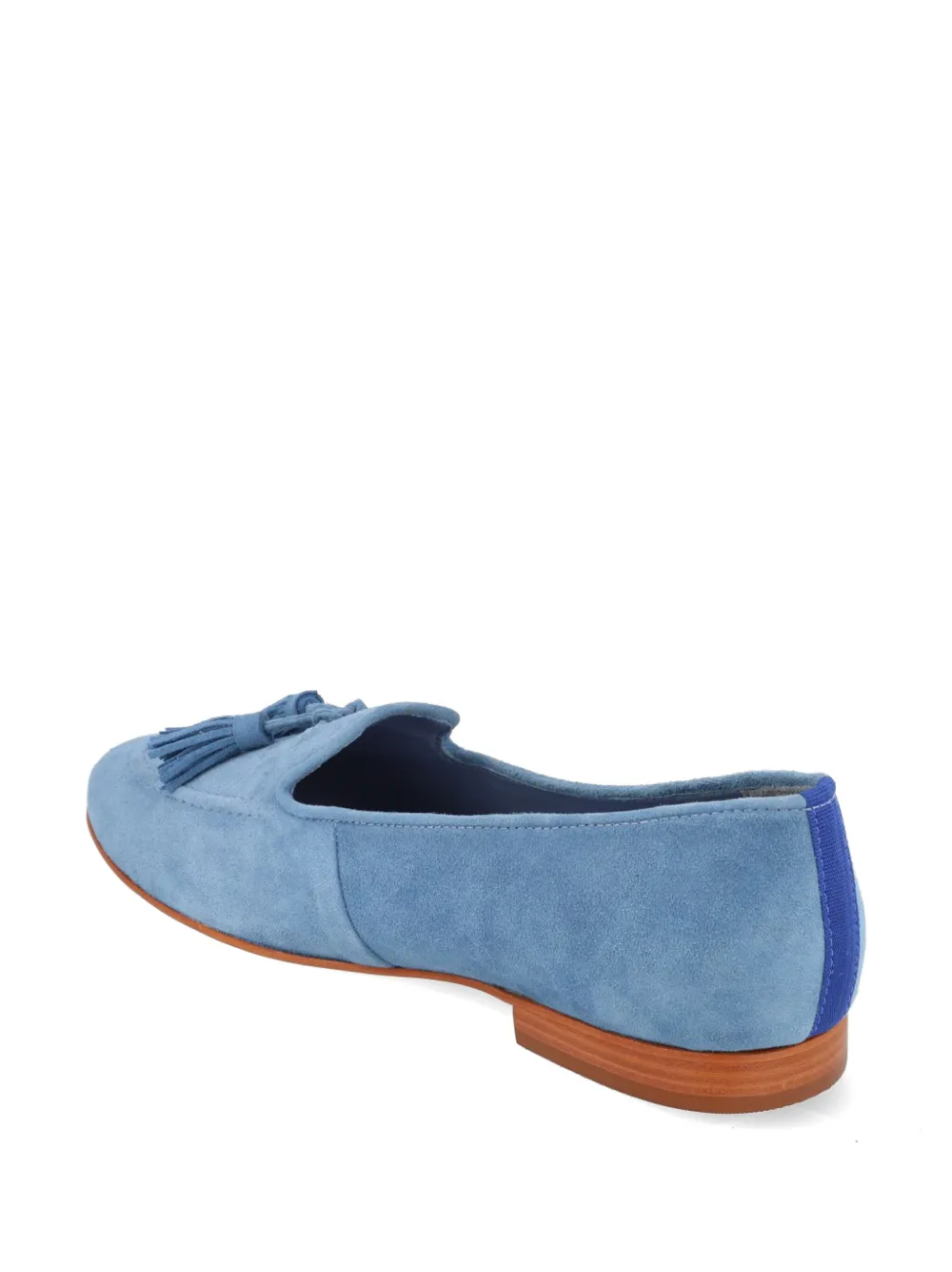 Blue Bird Shoes Tassel suede loafers