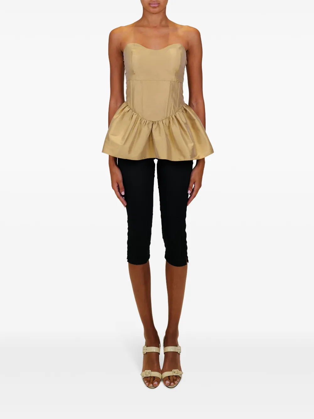 AZEEZA Naina top - GOLD
