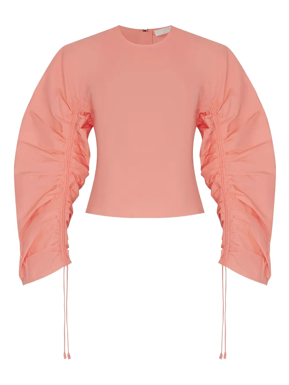 Ulla Johnson Blusa con arricciature sulle maniche - Rosa