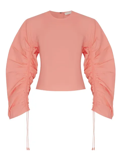 Ulla Johnson gathered-sleeve blouse