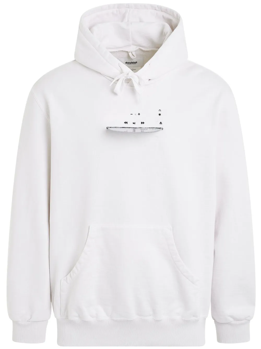 Doublet هودي بزينة CD-R | أبيض | Image 1