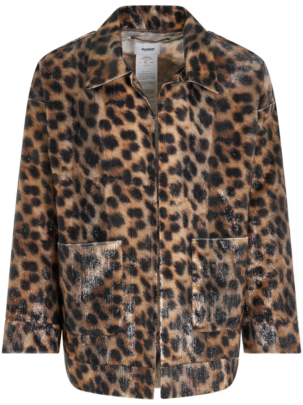 Doublet Summer Fur jacket | Brown | Image 1