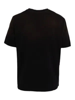 【関税込み】EGONlab ブラック ロゴプリント Tシャツ EGONlab. メンズ Tシャツ＆ベスト通販 - FARFETCH