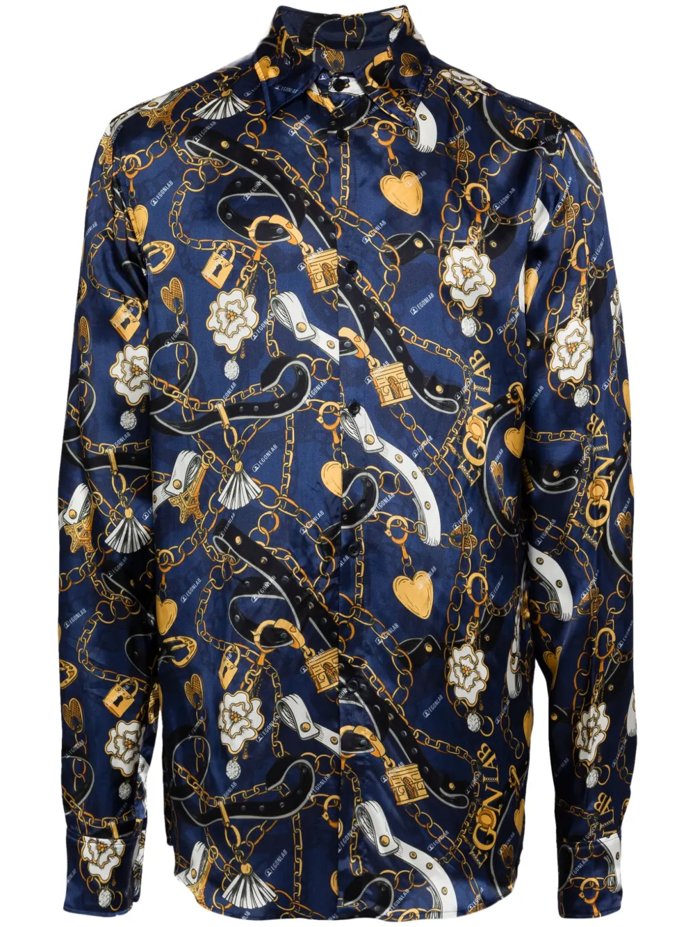EGONlab. camisa manga larga | azul | Image 1