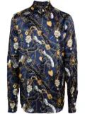 EGONlab. longue sleeves shirt - Blue