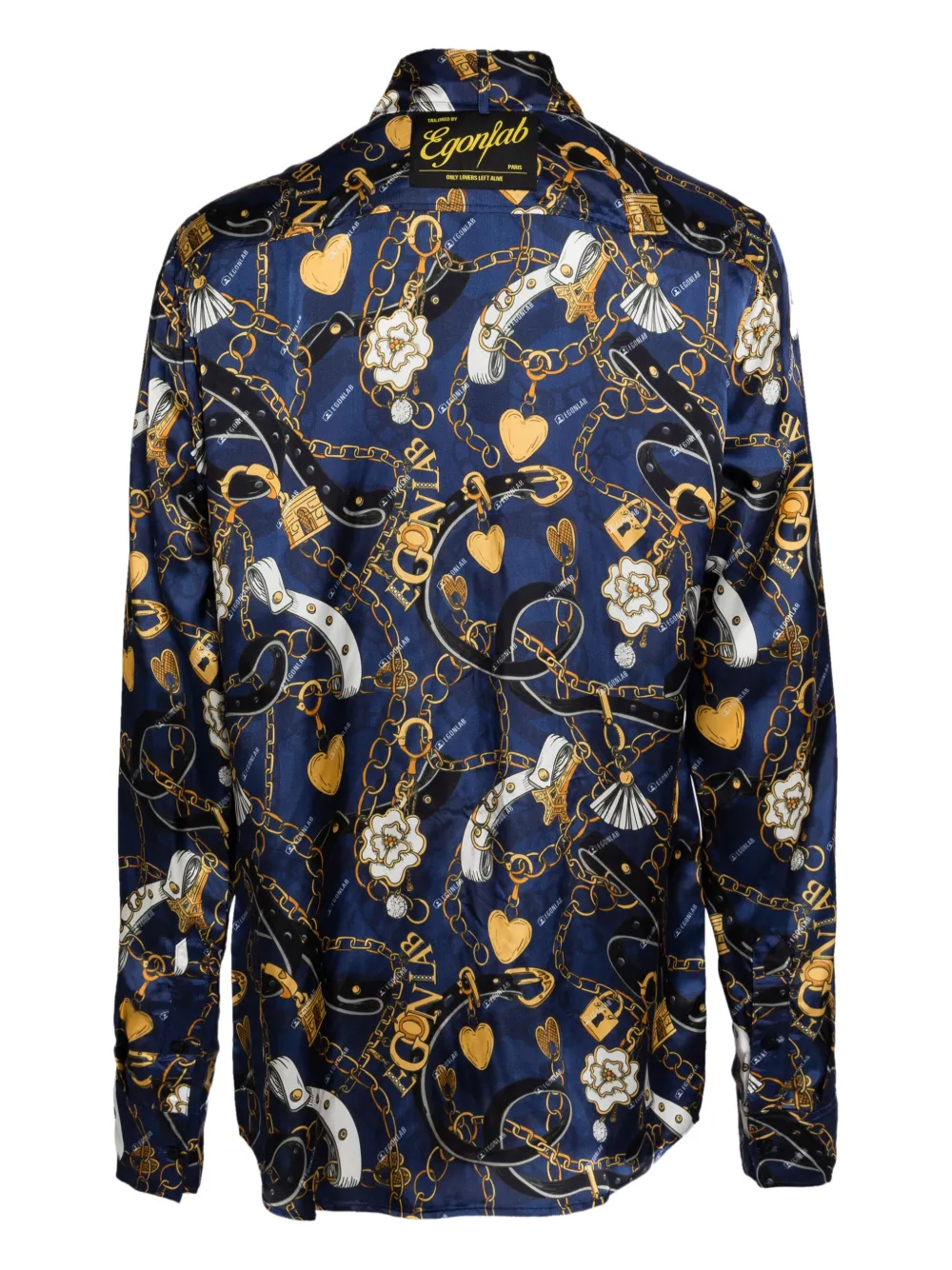 EGONlab. Overhemd met lange mouwen - Blauw
