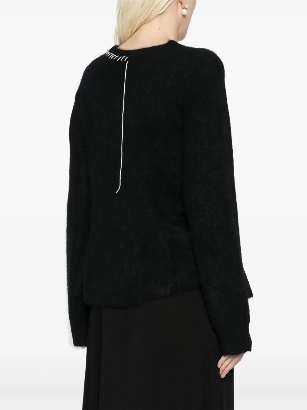 Yohji Yamamoto Maglione con ricamo | Abbigliamento | Image 4