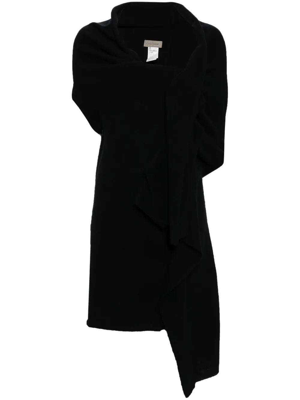 Yohji Yamamoto Button-up vest Zwart