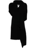 Yohji Yamamoto button-up long-sleeves cardigan - Black