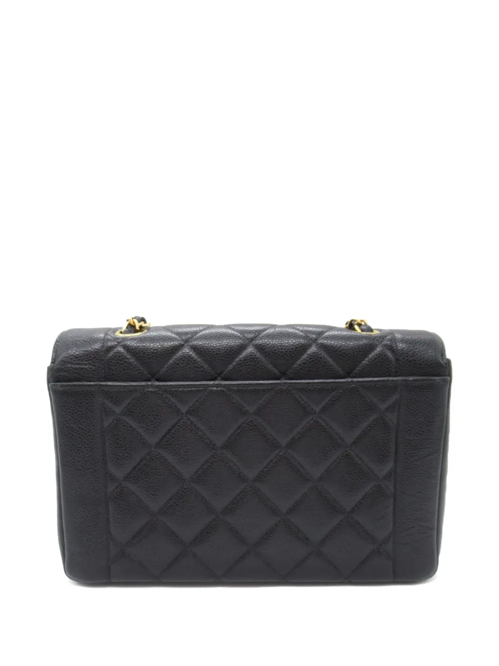 CHANEL Pre-Owned 1997-1999 medium Diana shoulder bag - Zwart