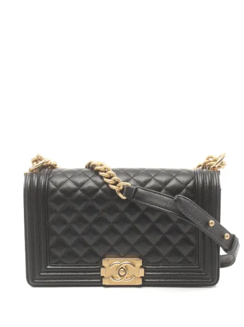 CHANEL Pre-Owned 2018-2019 Boy Chanel shoulder bag 913014 - 0