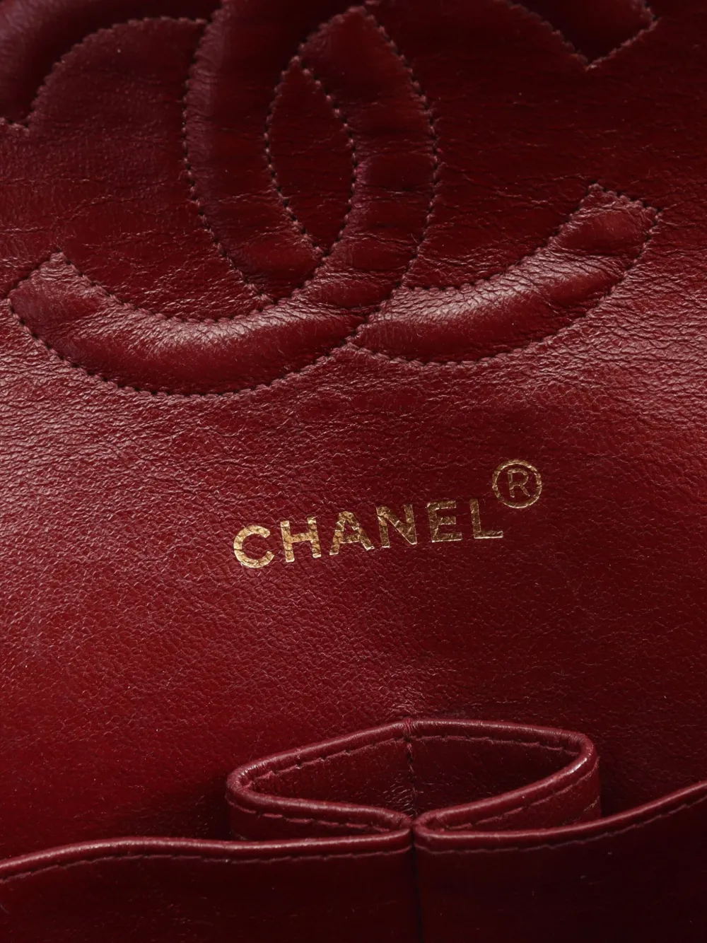 CHANEL Pre-Owned 1994-1996 Matelassé schoudertas met kettinghengsel Zwart