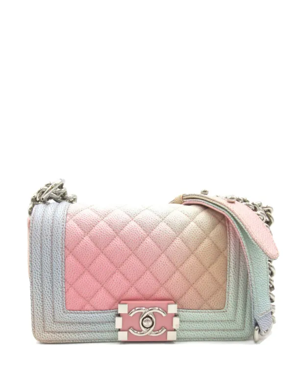 CHANEL Pre Owned 2018 Boy Chanel Shoulder Bag Farfetch