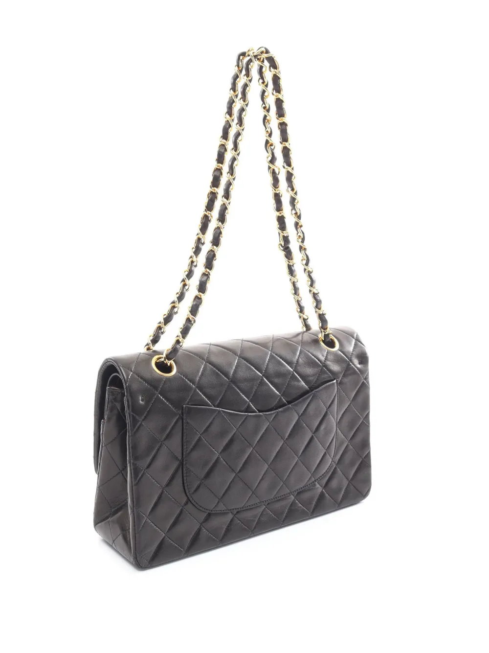 CHANEL Pre-Owned 1991-1994 matelasse flap chain shoulder bag - Zwart
