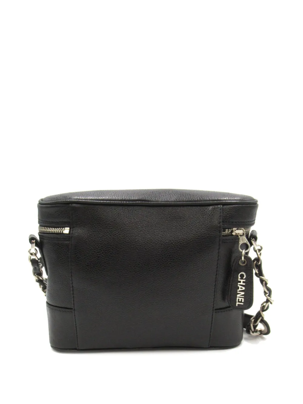 CHANEL Pre-Owned 1996-1997 CC leather shoulder bag - Zwart